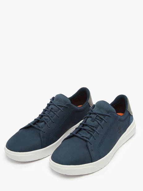 Sneakers Uit Leder Timberland Blauw men 292C2881 ander zicht 1