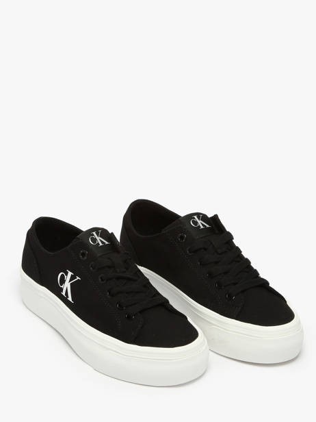 Sneakers Calvin klein jeans Zwart women 17630GM ander zicht 1