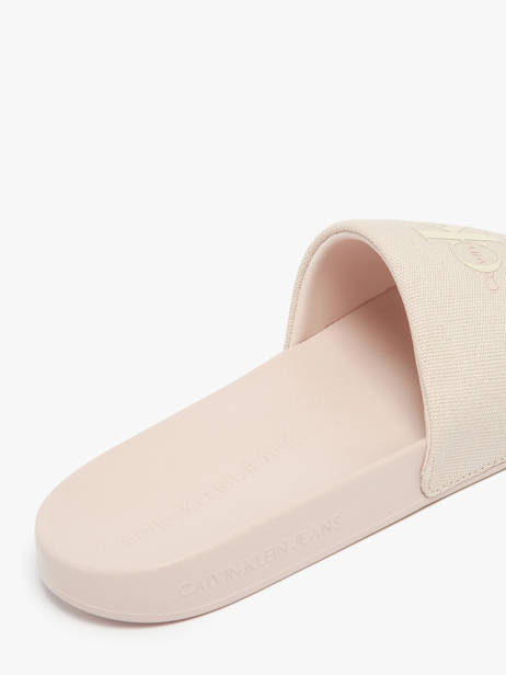 Slippers Calvin klein jeans Roze women 1835VIC ander zicht 2