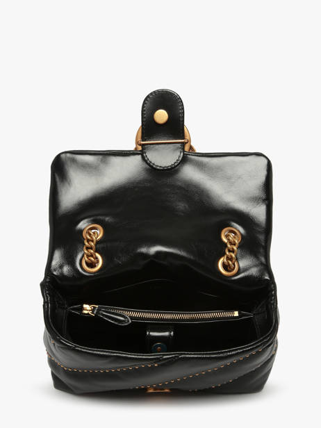 Cross Body Tas Love Bag Puff Leder Pinko Zwart love bag puff A26T ander zicht 3