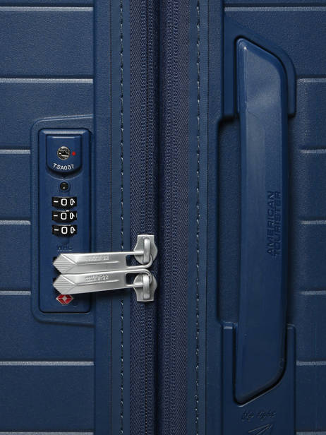 Uitbreidbare Harde Reiskoffer Fastforward American tourister Blauw fastforward 155261 ander zicht 1