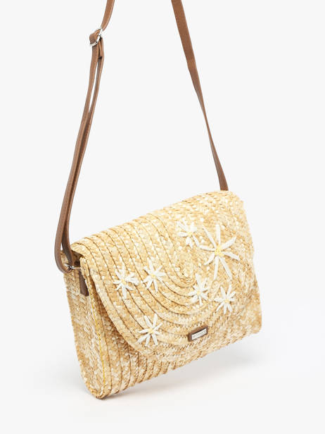 Cross Body Tas Koa Les tropeziennes Beige koa TZ04 ander zicht 2