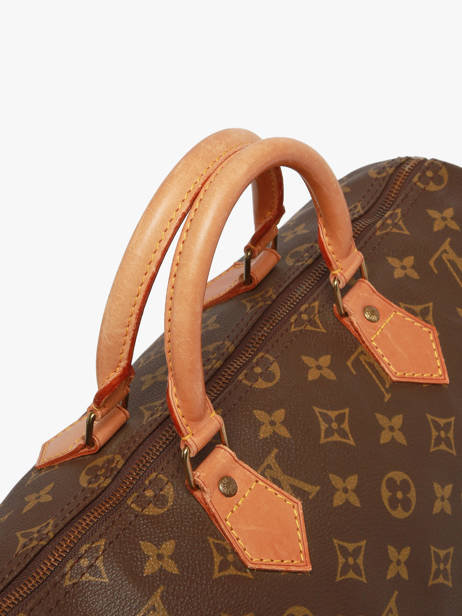 Preloved Speedy 30 Monogram Handtas Canvas En Leder Louis vuitton Bruin second life 1345894 ander zicht 3