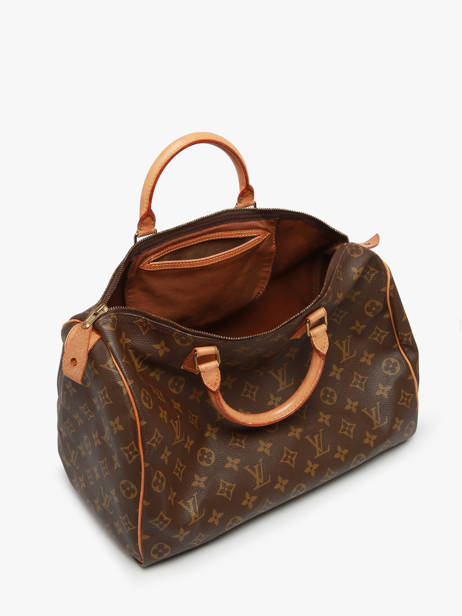 Preloved Speedy 30 Monogram Handtas Canvas En Leder Louis vuitton Bruin second life 1345894 ander zicht 5