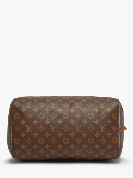 Preloved Speedy 30 Monogram Handtas Canvas En Leder Louis vuitton Bruin second life 1345894 ander zicht 7