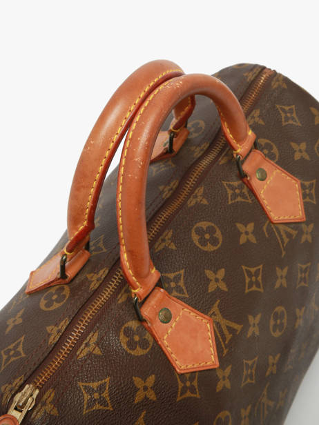 Preloved Speedy 35 Monogram Handtas Canvas En Leder Louis vuitton Bruin second life 1353782 ander zicht 2