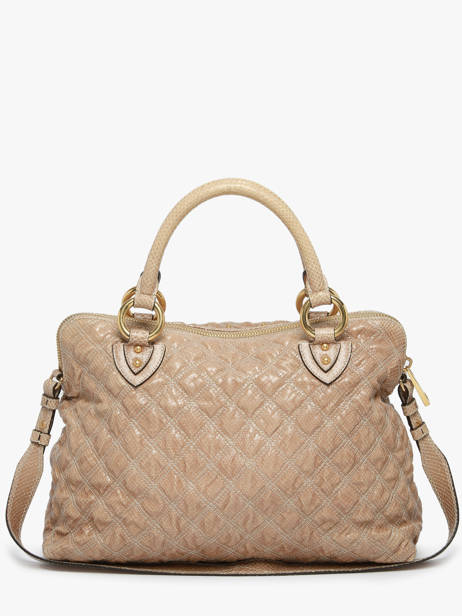 Preloved Padlock Handtas Leder Marc jacobs Beige second life 1253314 ander zicht 7