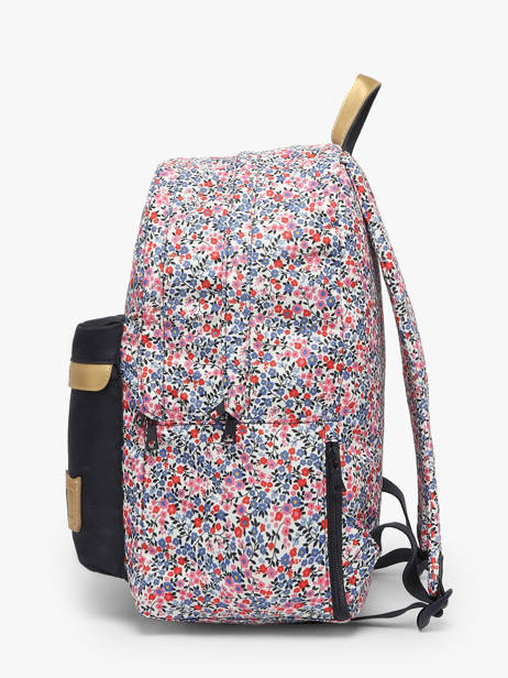 Rugzak 2 Compartimenten Tann's Blauw les fantaisies f 63265 ander zicht 2