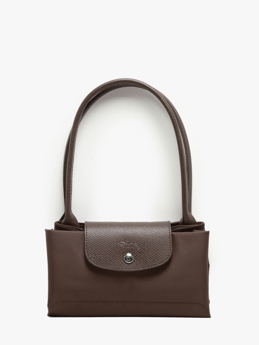 Longchamp Le pliage green Schoudertas Bruin