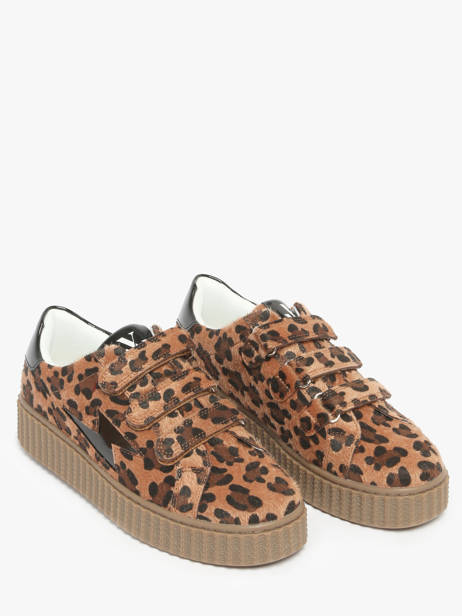 Sneakers Vanessa wu Bruin women BK2802LP ander zicht 2