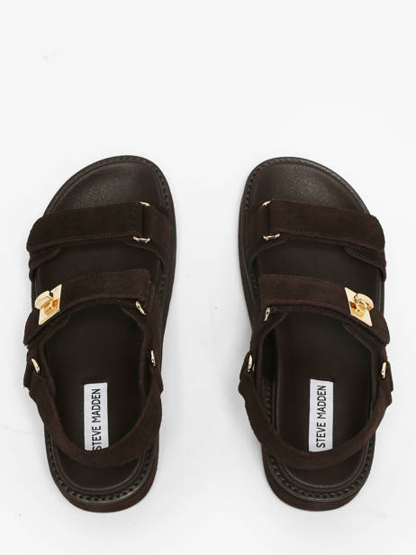 Sandalen Bigmona Uit Leder Steve madden Bruin accessoires 11003034 ander zicht 3