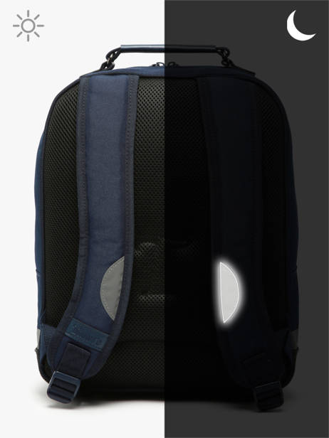 Rugzak 2 Compartimenten Tann's Blauw les fantaisies g 74143 ander zicht 5