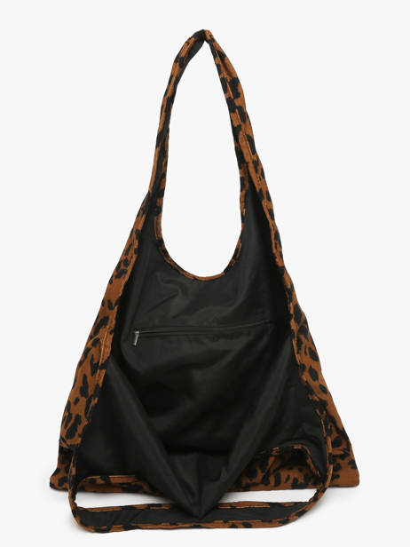 Schoudertas 1 Compartiment Roxy Bruin back to school RJBP4911 ander zicht 3