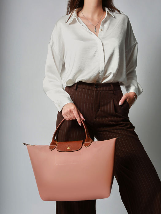 Longchamp Le pliage original Roze