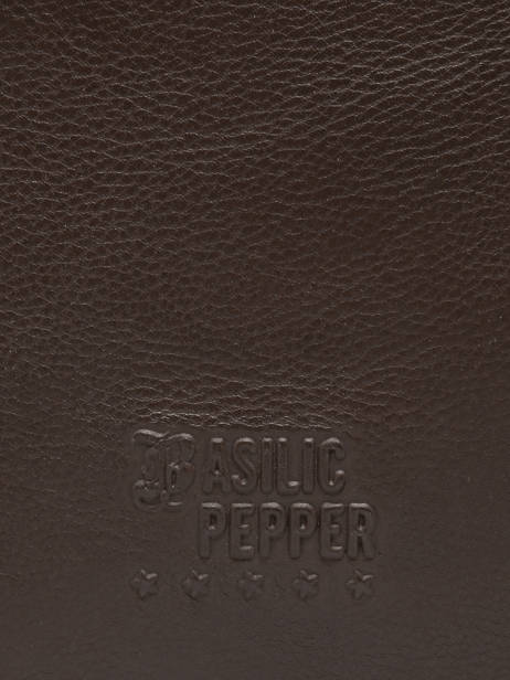 Portefeuille Cow Leder Basilic pepper Bruin cow BCOW96 ander zicht 4