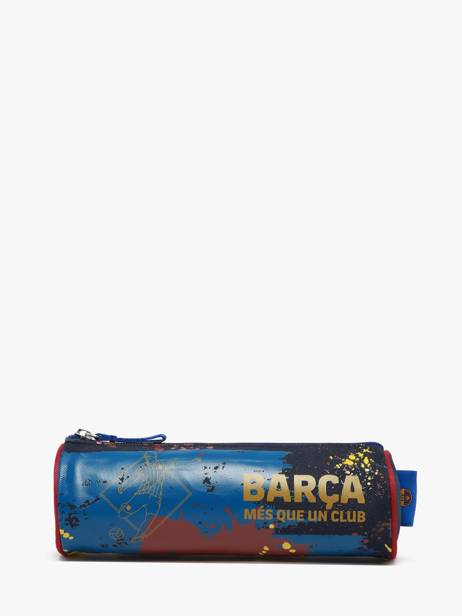 Pennenzak 1 Compartiment Fc barcelone Blauw barca 214F207P