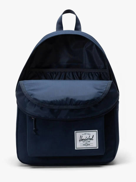 Rugzak 1 Compartiment Herschel Blauw classics 11544 ander zicht 3