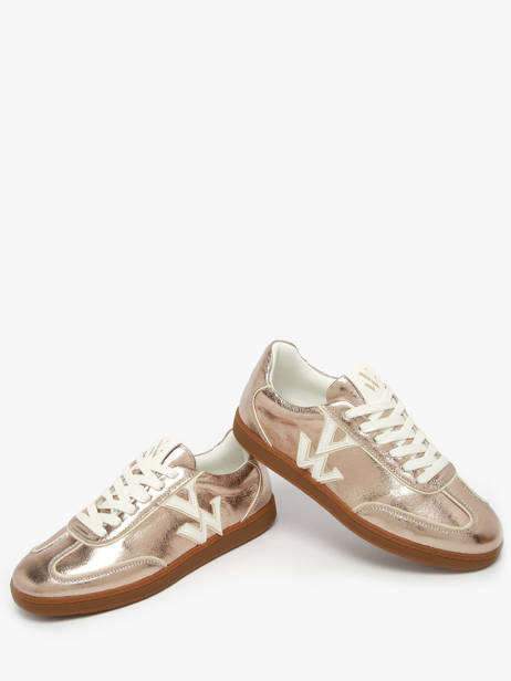 Sneakers Sarah Vanessa wu Goud accessoires BK2805OR ander zicht 2