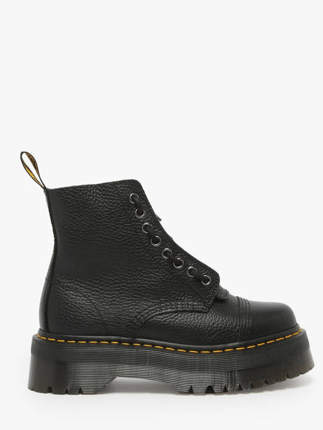 Sinclair Enkellaarsjes Uit Leder Dr martens Zwart accessoires 22564001
