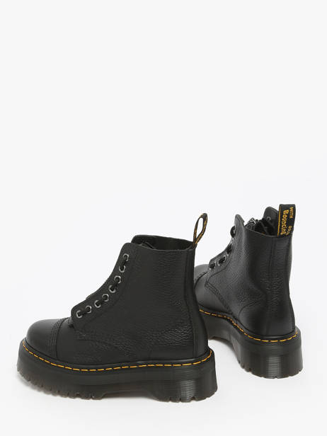 Sinclair Enkellaarsjes Uit Leder Dr martens Zwart accessoires 22564001 ander zicht 2