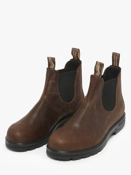 Chelsea Boots Uit Leder Blundstone Bruin men 1609 ander zicht 2