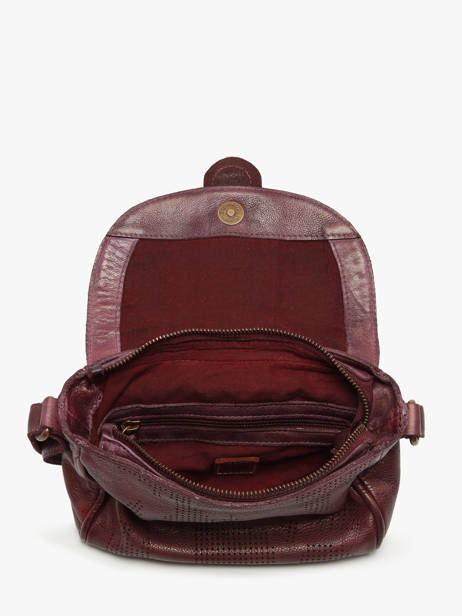 Cross Body Tas Heritage Leder Biba Rood heritage KAY1L ander zicht 3