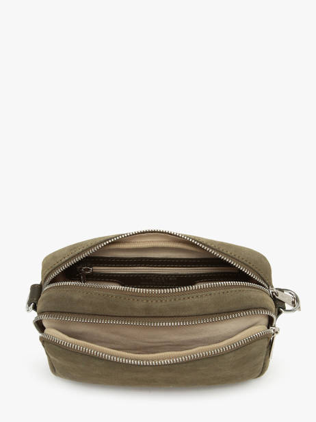 Cross Body Tas Suede Leder Lancaster Groen suede 65 ander zicht 3