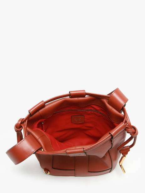 Cross Body Tas Elles Leder Lancel Rood elles A13979 ander zicht 2