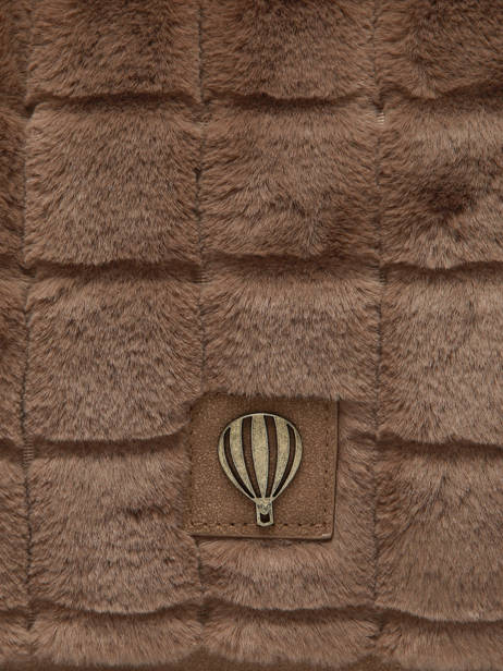 Cross Body Tas Quadri Le voyage en panier Bruin quadri AHP270 ander zicht 3