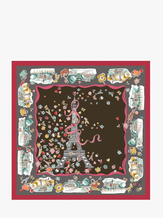 Longchamp Soie gots Sjaal Bruin