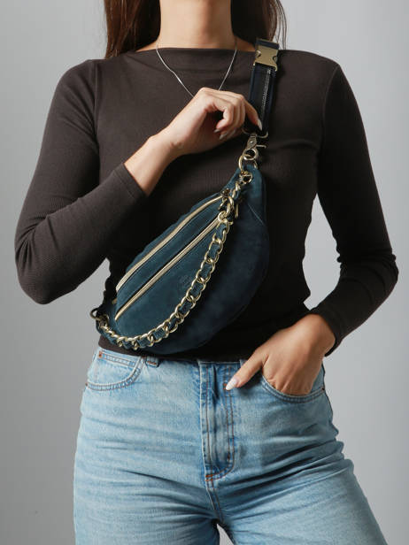 Heuptasje Mila louise Blauw vintage 23689V ander zicht 1