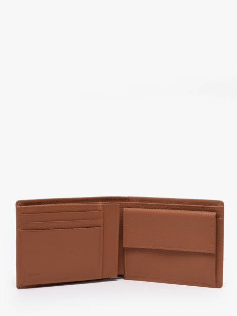 Portefeuille Charles Leder Le tanneur Bruin charles TCHA3350 ander zicht 1