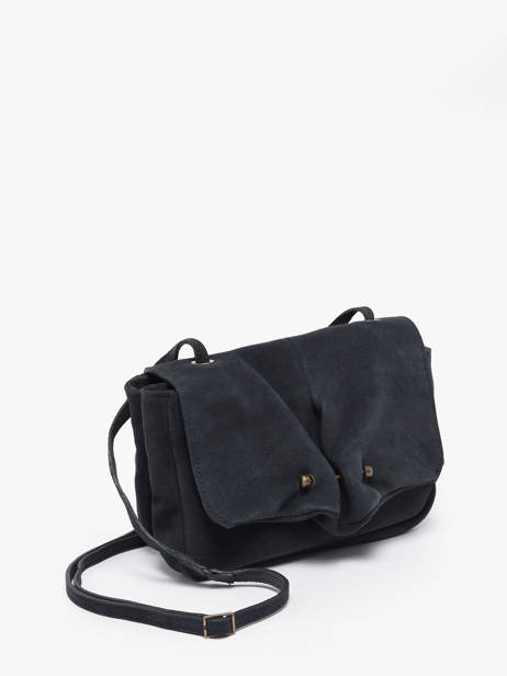 Cross Body Tas Leather Leder Biba Blauw leather HAZ1L ander zicht 1