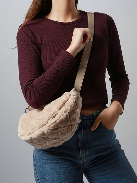 Cross Body Tas Gloria Laurent david Beige ld bags 968 ander zicht 1