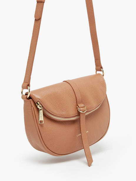 Cross Body Tas Dune Gaia Leder Lancaster Bruin dune gaia 102 ander zicht 2