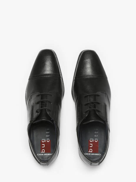 Stadsschoenen Armo Uit Leder Bugatti Zwart men 10006300 ander zicht 3