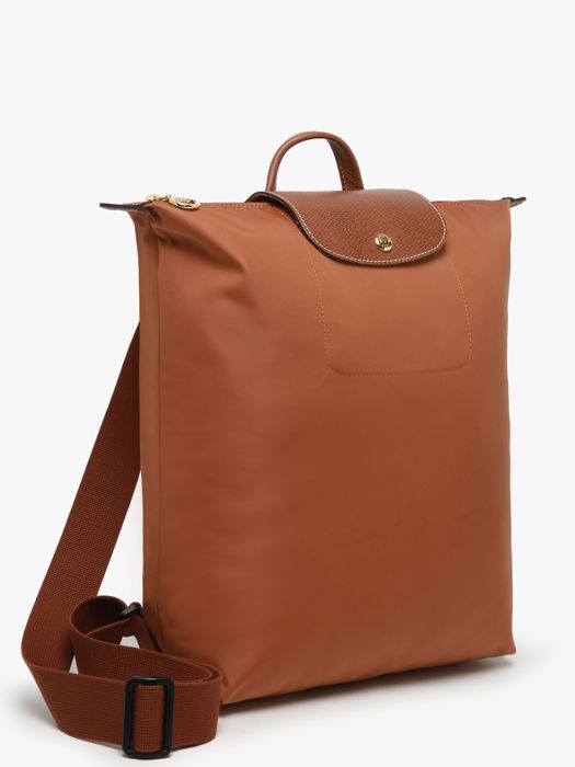 Longchamp Le pliage original Rugzak Bruin