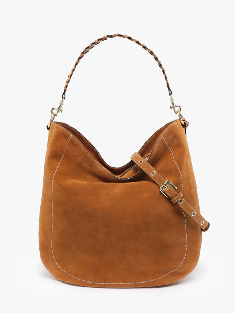 Schoudertas Ella Leder Le tanneur Bruin ella TNGI1410 ander zicht 4