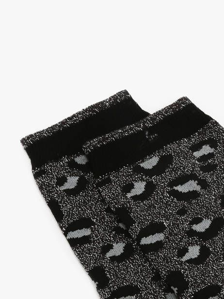 Damessokken Jeanne & Serge Cabaia Grijs socks women SER ander zicht 1