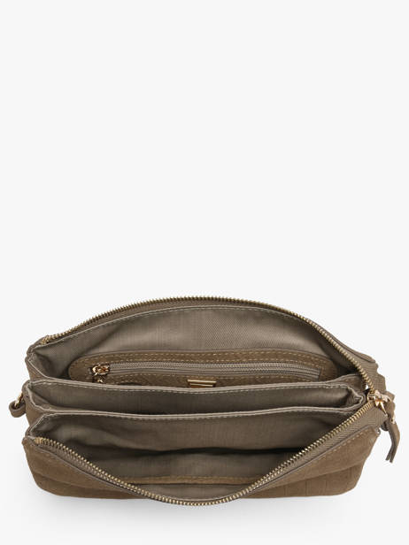 Cross Body Tas Equestre Croco Leder Etrier Beige equestre croco EECQ0143 ander zicht 2