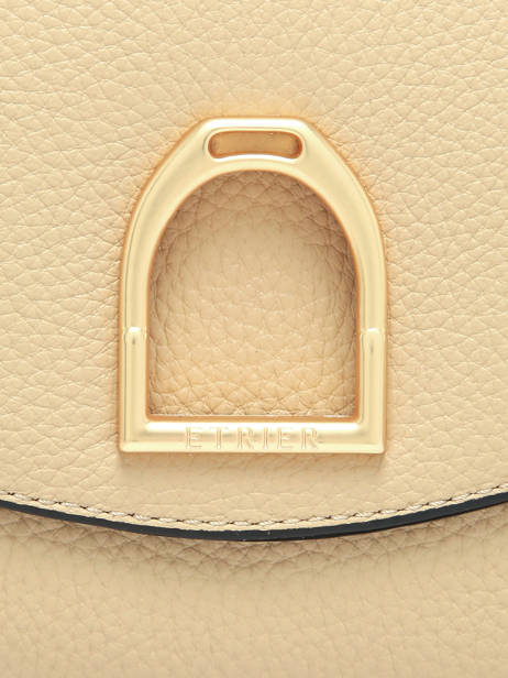 Cross Body Tas Shadow Leder Etrier Beige shadow ESHA163M ander zicht 5