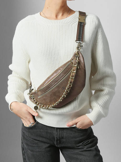 Heuptasje Mila louise Bruin vintage 23689X ander zicht 1