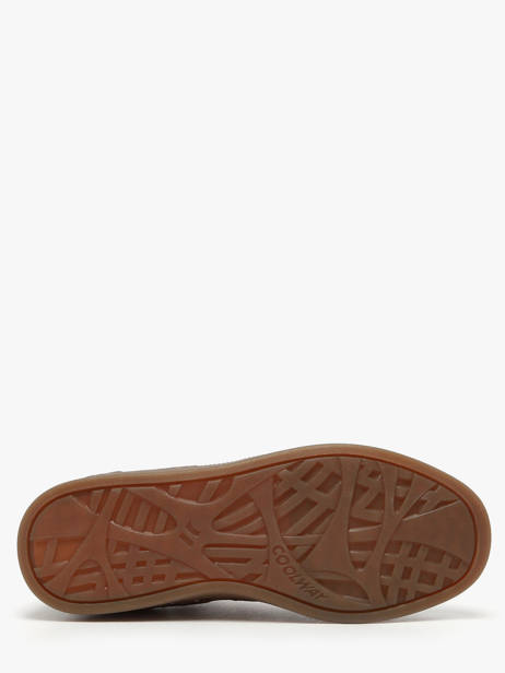 Sneakers Goal En Cuir Coolway Bruin women 7603298 ander zicht 4