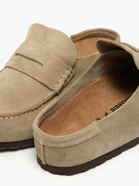 Mocassins Naples Uit Leder Birkenstock Bruin men 1029675 ander zicht 2
