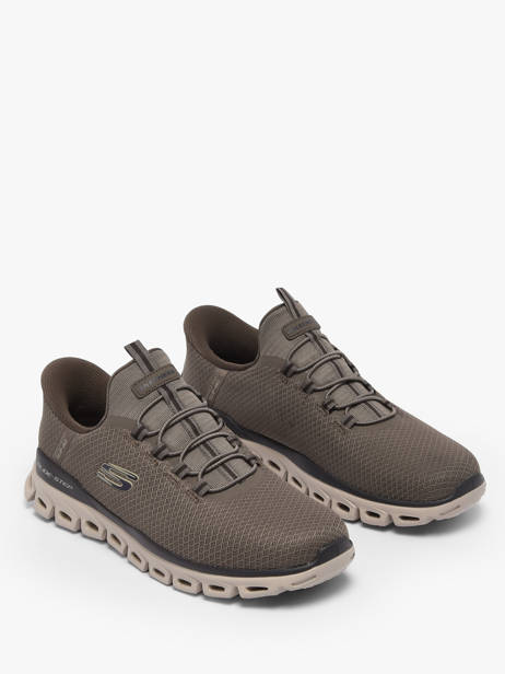 Sneakers Glide-step Noxus Skechers Bruin men 233010 ander zicht 1