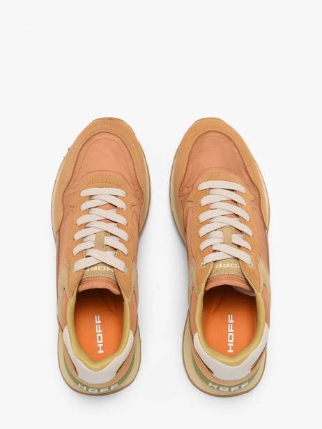 Sneakers Uit Leder Hoff Oranje men 12602009 ander zicht 4