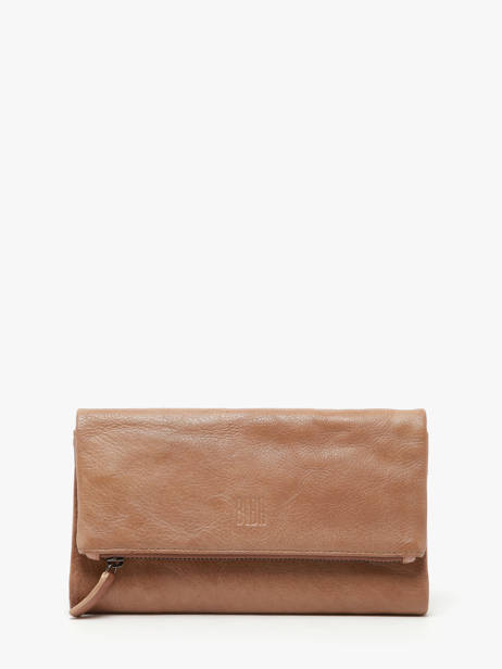 Portefeuille Leder Biba Beige wallet TOT2L