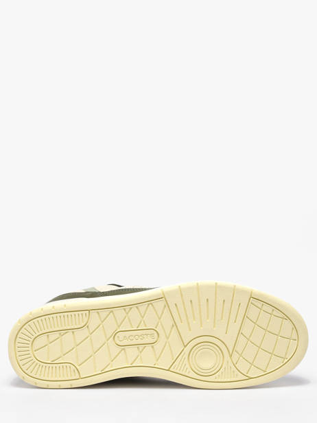 Sneakers Uit Leder Lacoste Groen men 1SMA0100 ander zicht 5