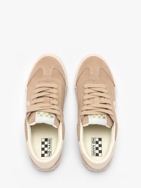 Sneakers Uit Leder No name Beige women ACEZ0404 ander zicht 3