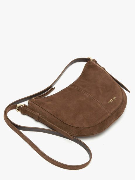 Schoudertas Vintage Nat et nin Bruin vintage MINRODEO ander zicht 2